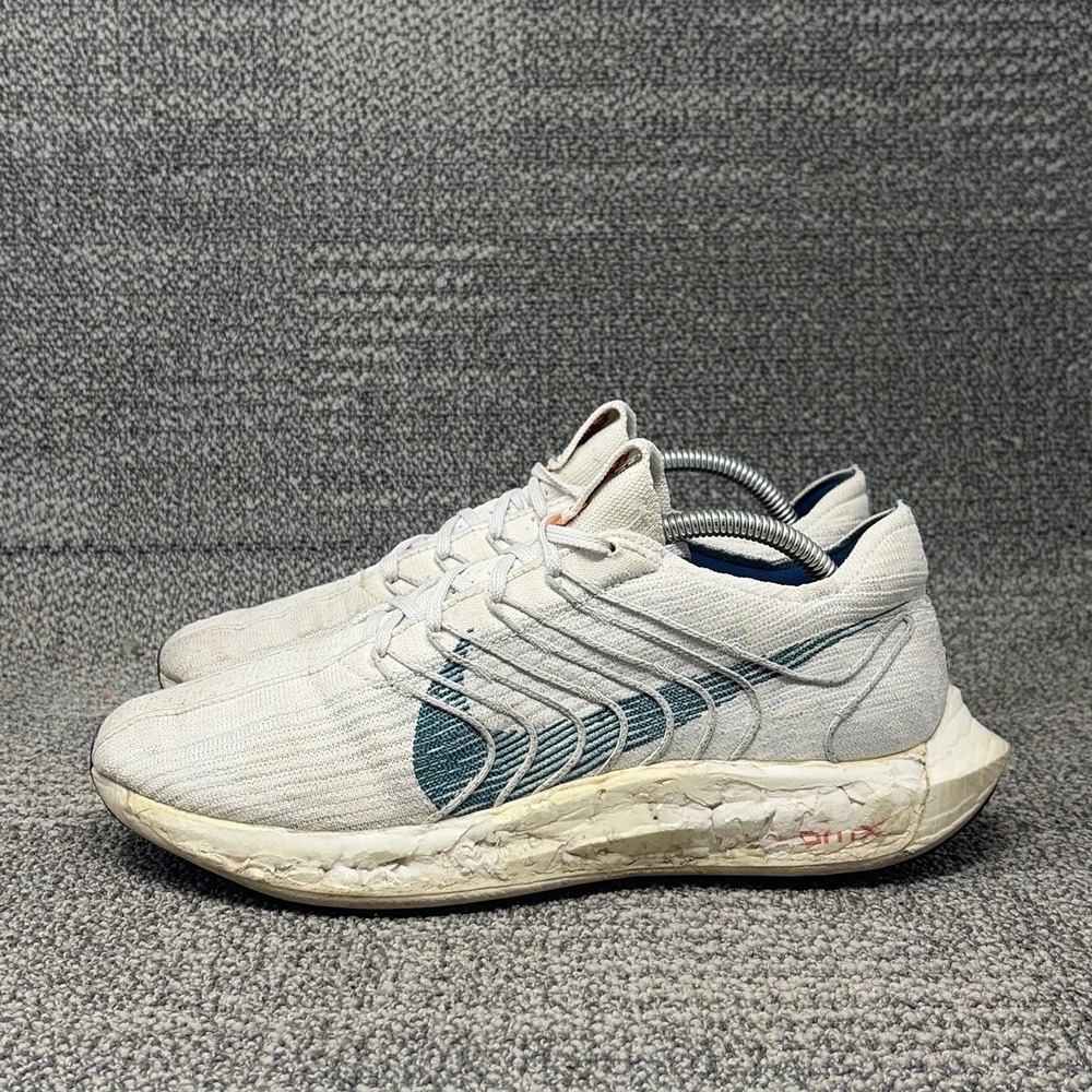 Nike Pegasus Turbo Next Nature Platinum Men's 9.5 ZoomX Running Shoes DM3413-004